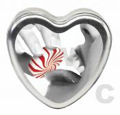 CANDLE 3-IN-1 HEART EDIBLE MINTASTIC 4.7 OZ